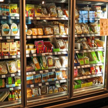 supermarket, fridge, produce